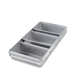 3-Strap Open Top Bread Pan