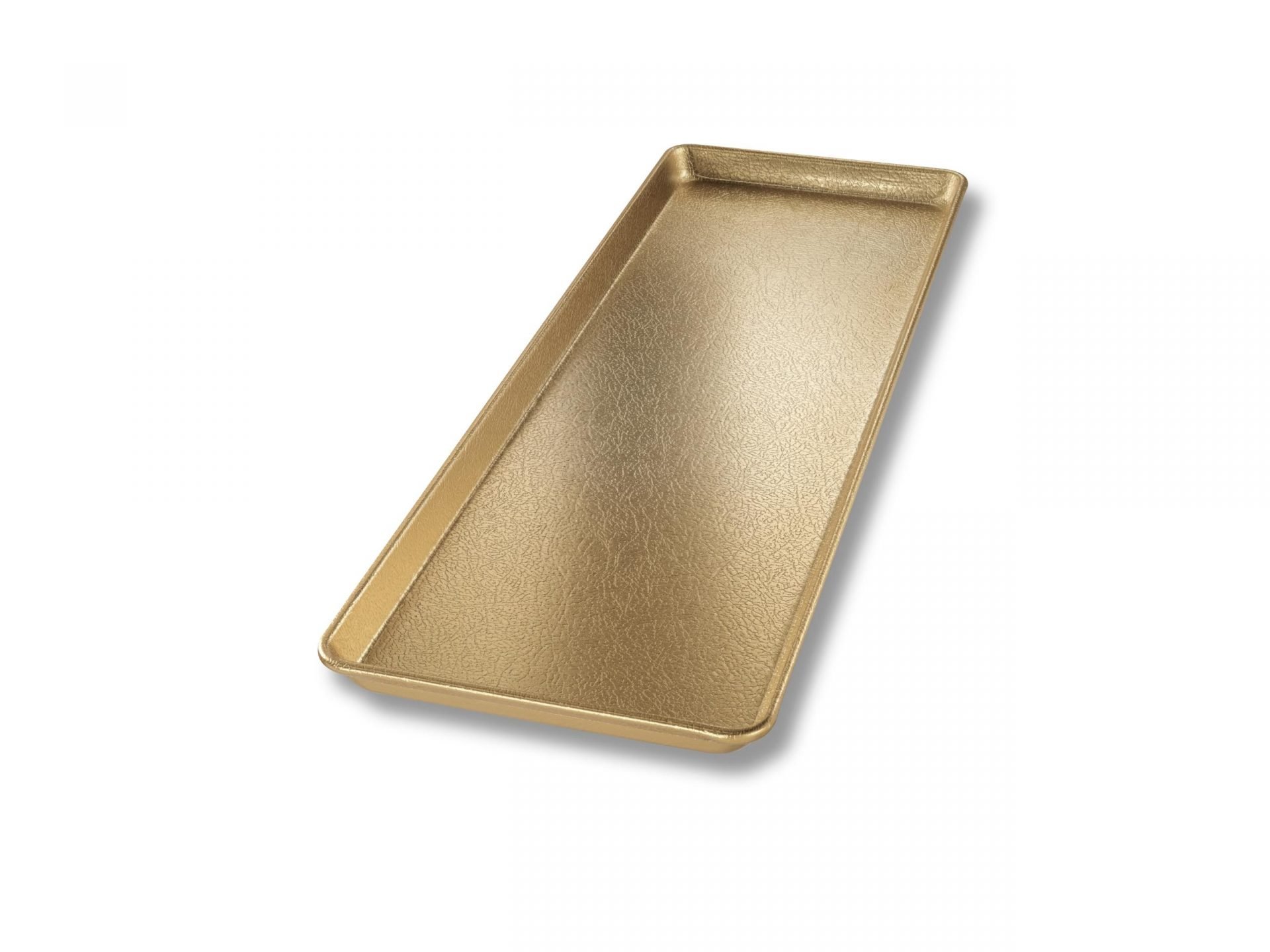 Half-Long Gold Display Pan