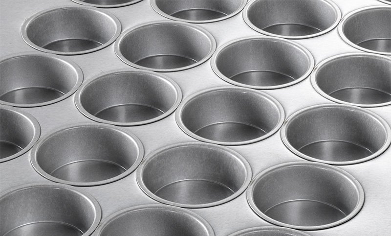Chicago Metallic Muffin Pan with AMERICOAT® ePlus Glaze